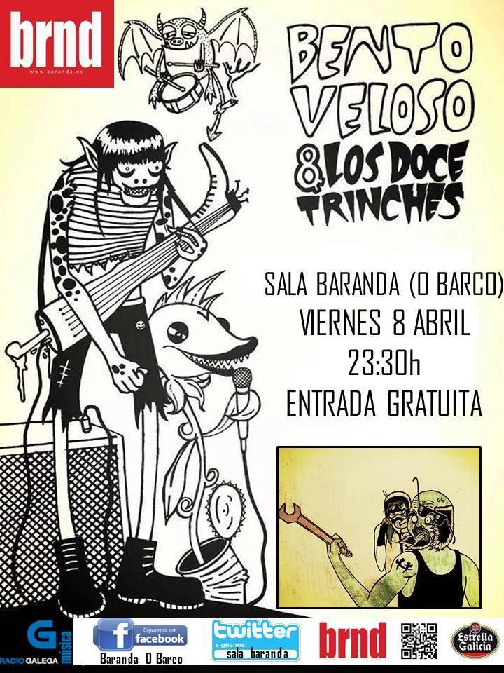 Concierto. Sala Baranda Bento Veloso @ Sala Baranda, O Barco