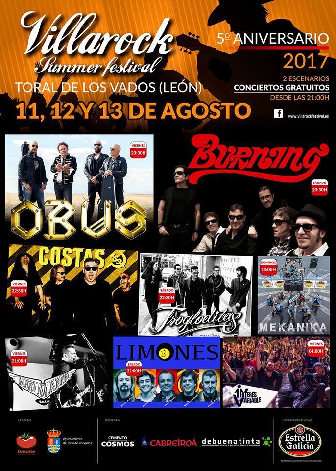 Villarock Summer Festival 2017 @ Castilla y León | España